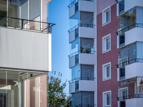 Innglassede balkonger fra Balco - Økt verdi