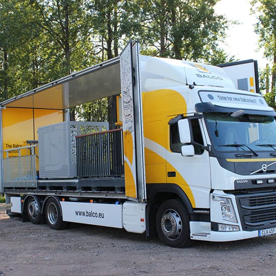 Møt Balco på gatefest i Kongsberg. Balco Truck